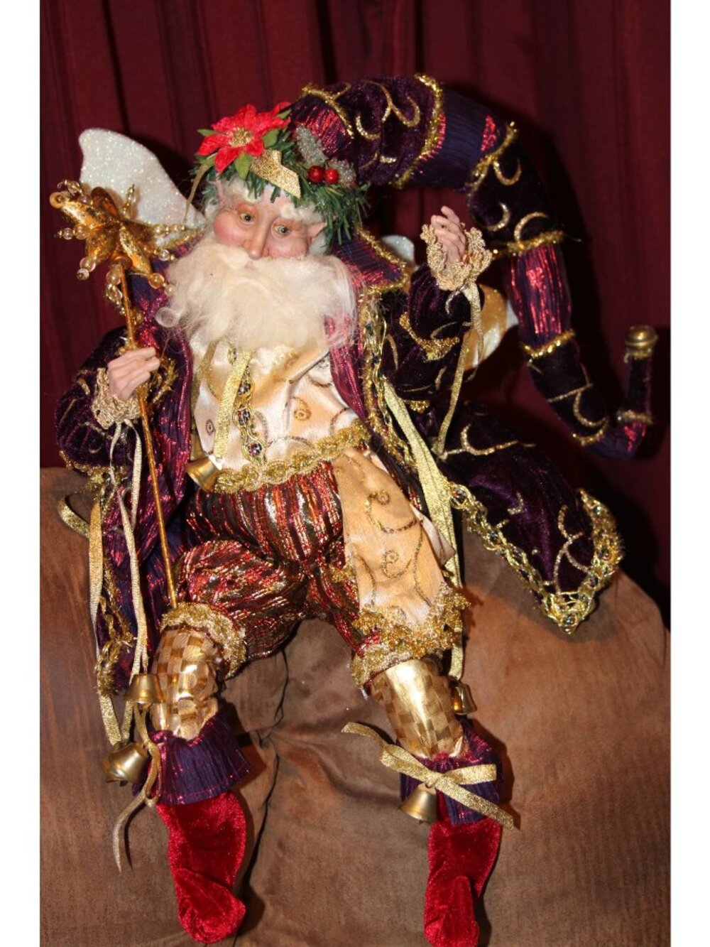 Mark Roberts Celebrate The Magic Of Christmas "Glad Tidings" Santa Fairy 24"